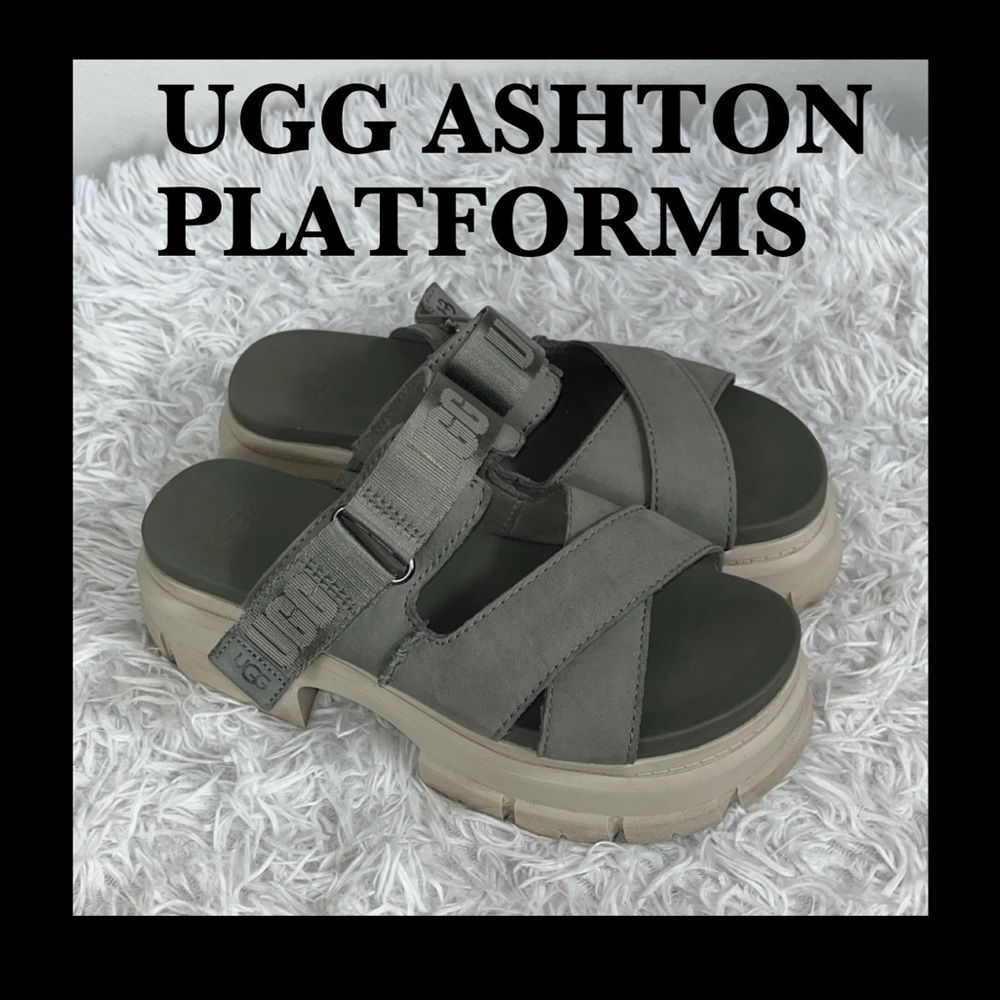 UGG ASHTON PLATFORM SANDALS